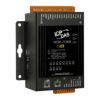 Intelligent I/O Module with 2-port Ethernet Switch, 6-ch Analog input, 2-ch Analog output, 2-ch Digital input, 2-ch Digital output and PoE. Supports Modbus/TCP and MQTTICP DAS